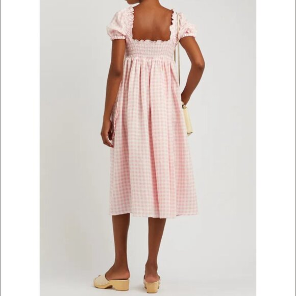 Sleeper Picnic Dress in Pink Gingham - Picture 5 of 12